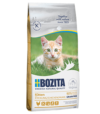 Bozita Kitten Grain Free mit Huhn 2 kg oder 10 kg (SPARTIPP: unsere Staffelpreise)