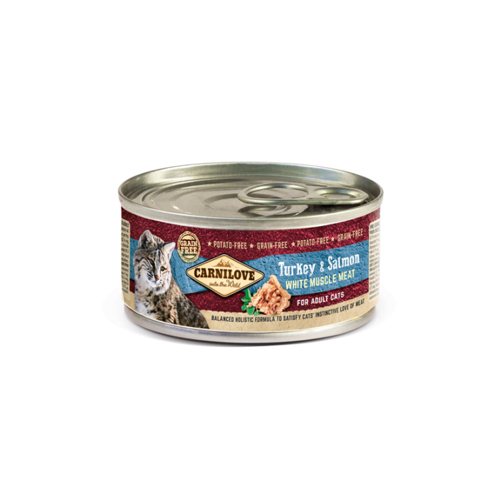 Carnilove Cat Adult Truthahn und Lachs 12 x 100 g