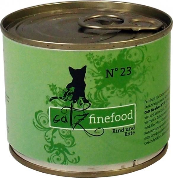 Catz finefood No. 23 Rind & Ente 85 g, 200 g, 400 g oder 800 g