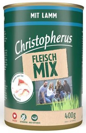 Christopherus Fleischmix mit Lamm 400 g
