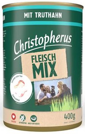 Christopherus Fleischmix mit Truthahn 400 g