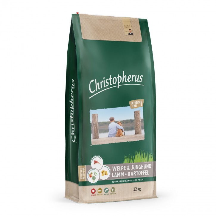 Christopherus Welpe & Junghund Lamm & Kartoffel 4 kg oder 12 kg (SPARTIPP: unsere Staffelpreise)