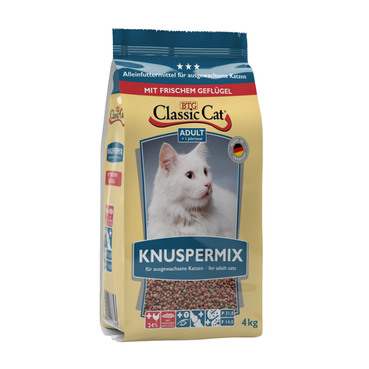 Classic Cat Knuspermix 1 kg oder 4 kg (SPARTIPP: unsere Staffelpreise)