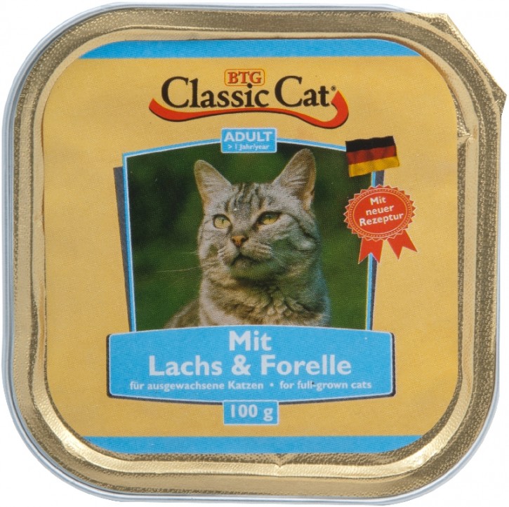 Classic Cat mit Lachs und Forelle 30 x 100 g