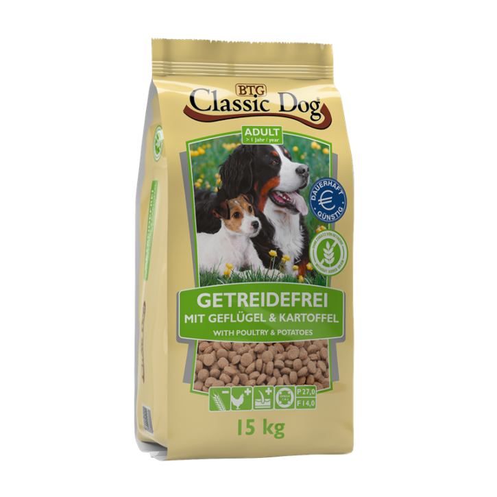 Classic Dog Geflügel & Kartoffel 15 kg