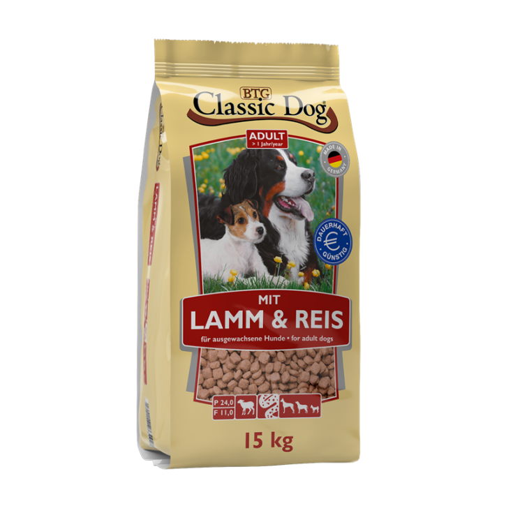 Classic Dog Lamm und Reis 15 kg