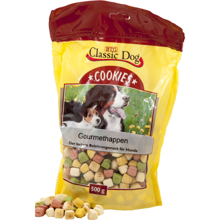 Classic Dog Snack Cookies Gourmethappen 12 x 500 g