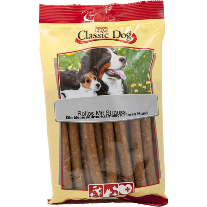 Classic Dog Snack Rollos Strauß 14 x 200 g