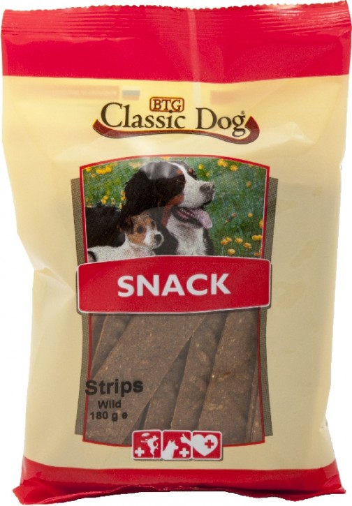 Classic Dog Snack Strips Wild 14 x 20 Stück