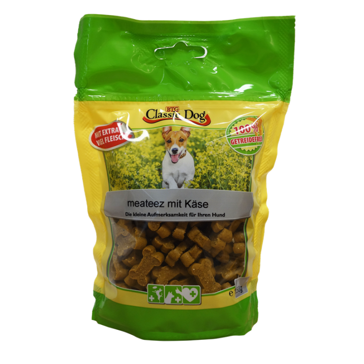 Classic Dog Snack meateez mit Käse 12 x 150 g