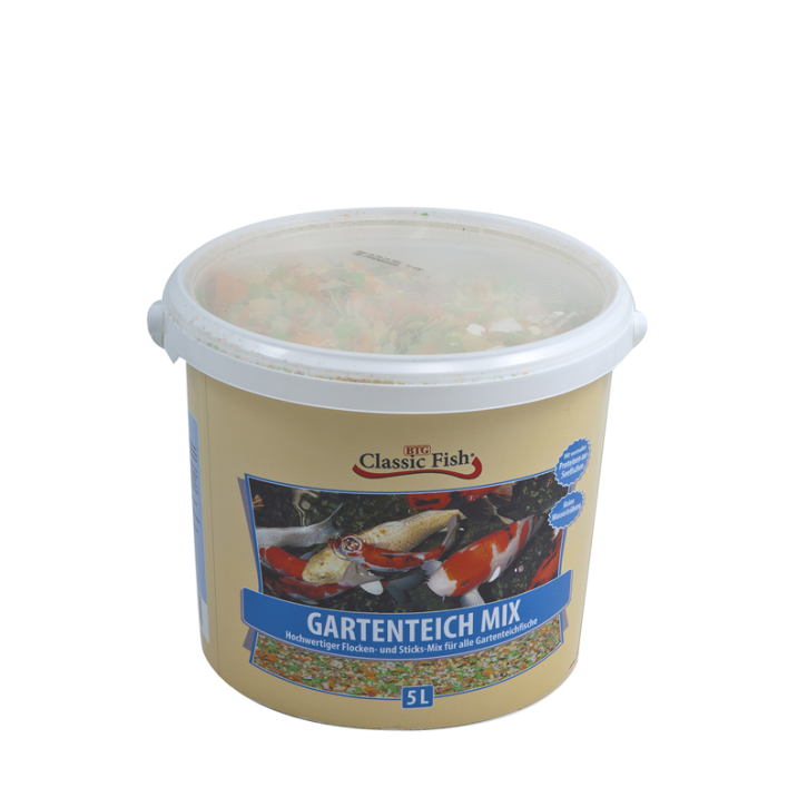 Classic Fish Gartenteich Mix 5 Liter (Eimer)