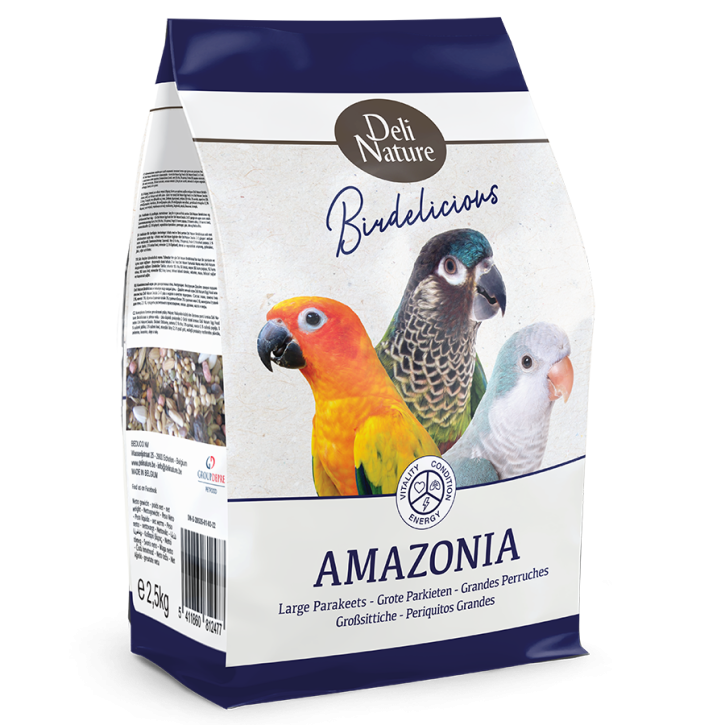 Deli Nature BIRDELICIOUS Amazonia 4 x 2,5 kg