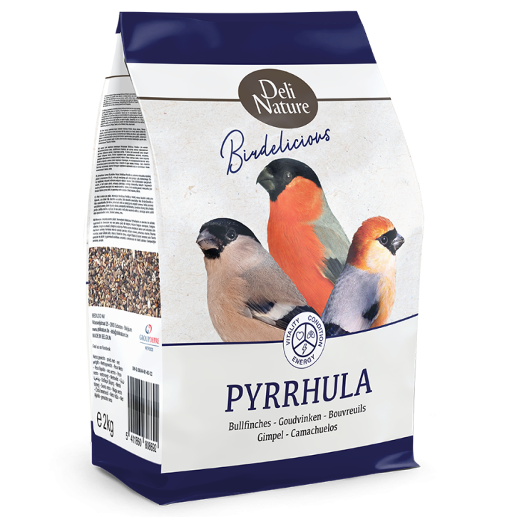 Deli Nature Birdelicious Pyrrhula Gimpel Dompfaffen 4 x 2 kg