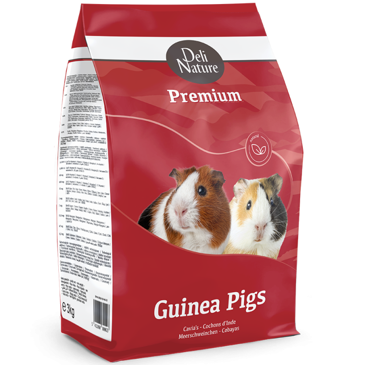 Deli Nature Meerschweinchen Premium 4 x 3 kg