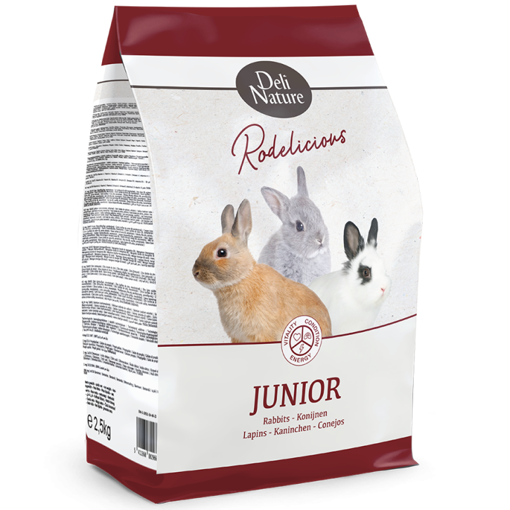 Deli Nature Rodelicious Junior Kaninchen 4 x 2,5 kg