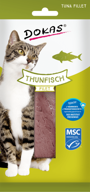 Dokas Cat Snack Thunfisch Filet 9 x 22 g