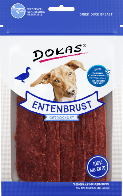 Dokas Dog Entenbrust getrocknet 12 x 70 g