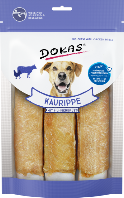 Dokas Dog Kaurippe mit Hühnerbrustfilet 10 x 210 g