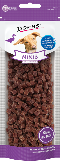Dokas Dog Minis Entenbrust 9 x 70 g