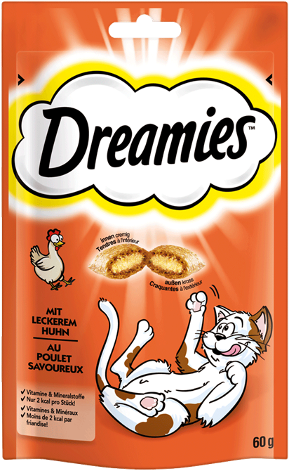 Dreamies Cat mit Ente 6 x 60 g