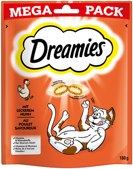 Dreamies Cat mit Huhn 4 x 180 g