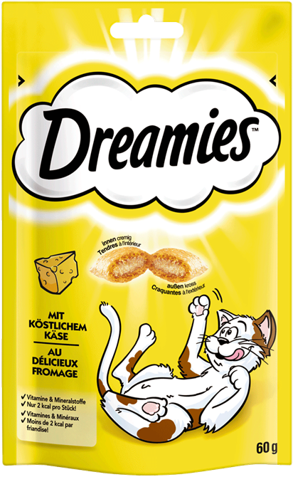 Dreamies Cat mit Käse 6 x 60 g