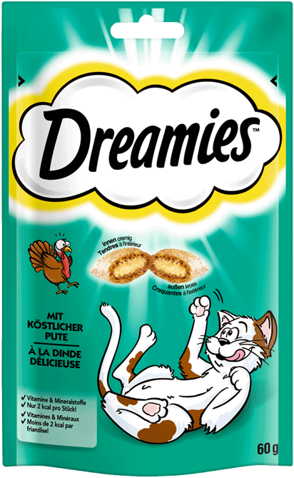 Dreamies Cat mit Pute 6 x 60 g