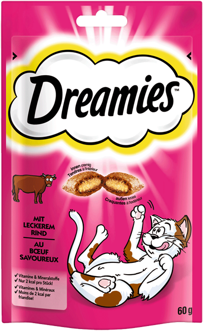 Dreamies Cat mit Rind 6 x 60 g