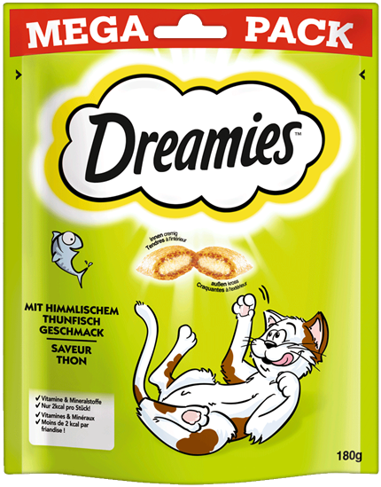 Dreamies Cat mit Thunfisch 4 x 180 g