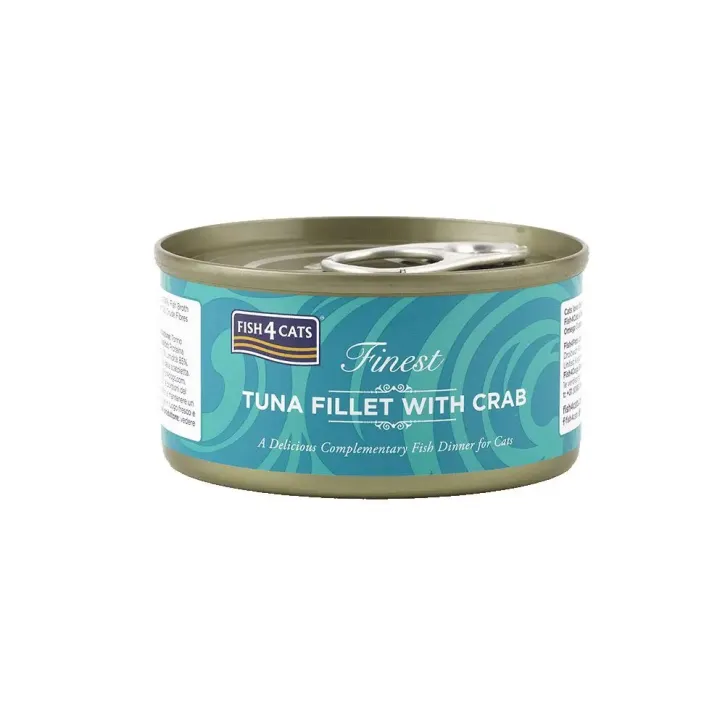 Fish4Cats Finest Thunfischfilet mit Krabben 12 x 70 g