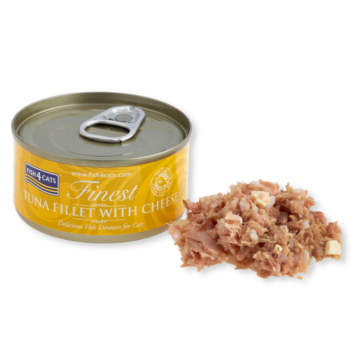 Fish4Cats Finest Thunfischfilet mit Käse 12 x 70 g