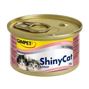 Gimpet Cat ShinyCat Kitten Hühnchen 24 x 70 g