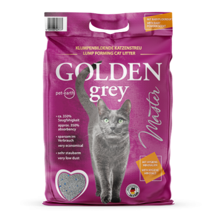 Golden Grey Master mit Babypuderduft und Silikat 14 kg