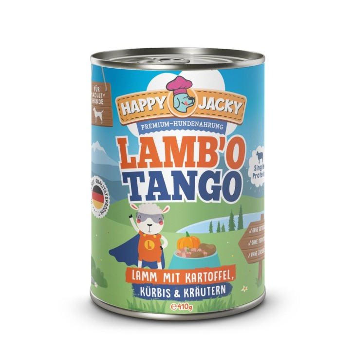 Happy Jacky Dog Lambo Tango 410 g oder 820 g