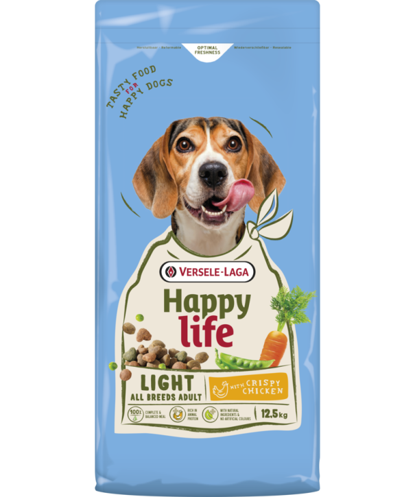 Happy Life Adult Light mit Huhn 12,5 kg (SPARTIPP: unsere Staffelpreise)
