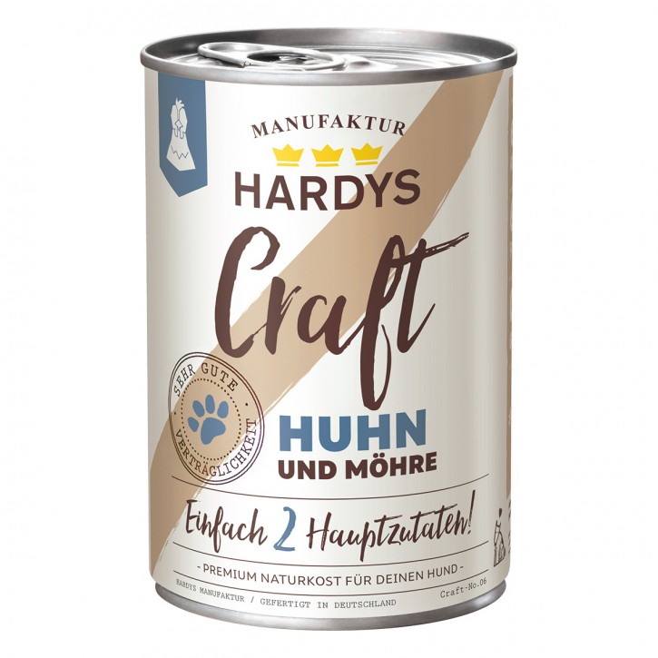 Hardys Traum Craft Huhn und Möhre 400 g