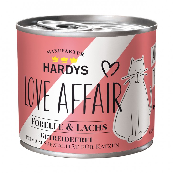 Hardys Traum Love Affair Forelle & Lachs 200 g