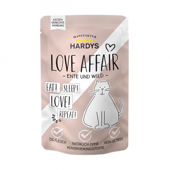 Hardys Traum Love Affair Soulfood Ente & Wild 12 x 100 g