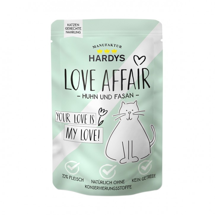 Hardys Traum Love Affair Soulfood Huhn & Fasan 24 x 100 g