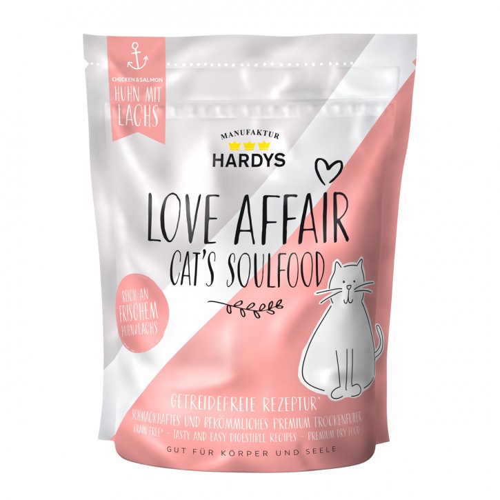 Hardys Traum Love Affair Soulfood Huhn & Lachs 375 g