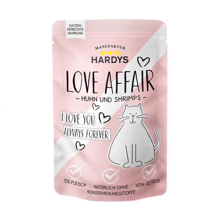 Hardys Traum Love Affair Soulfood Huhn & Shrimps 100 g