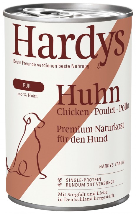 Hardys Traum Pur mit Huhn 400 g oder 800 g