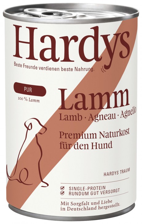 Hardys Traum Pur mit Lamm 400 g oder 800 g
