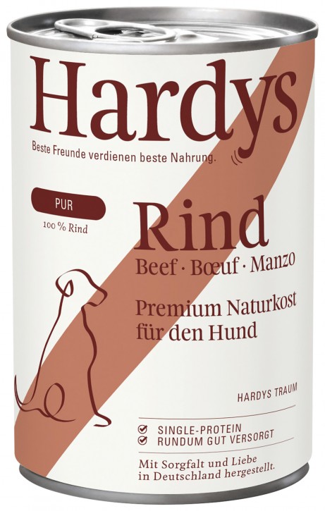 Hardys Traum Pur mit Rind 400 g oder 800 g