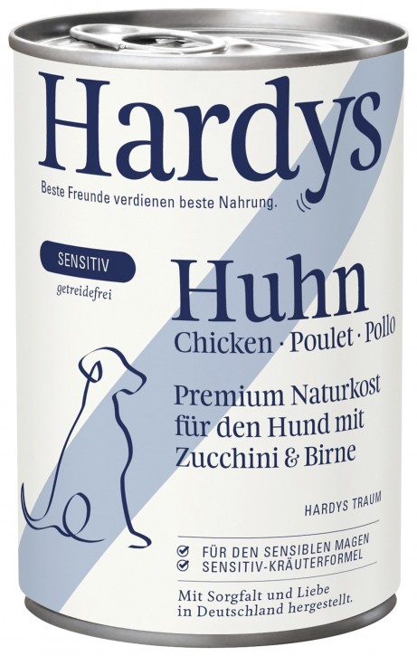 Hardys Traum Sensitiv mit Huhn 12 x 400 g