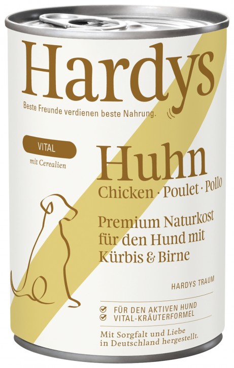 Hardys Traum Vital No. 1 mit Huhn 12 x 400 g