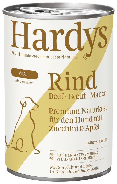 Hardys Traum Vital No. 1 mit Rind 400 g oder 800 g