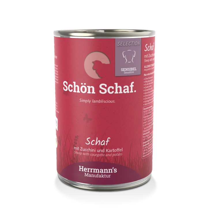 Herrmanns Selection Sensible Schaf, Zucchini und Kartoffeln 12 x 400 g