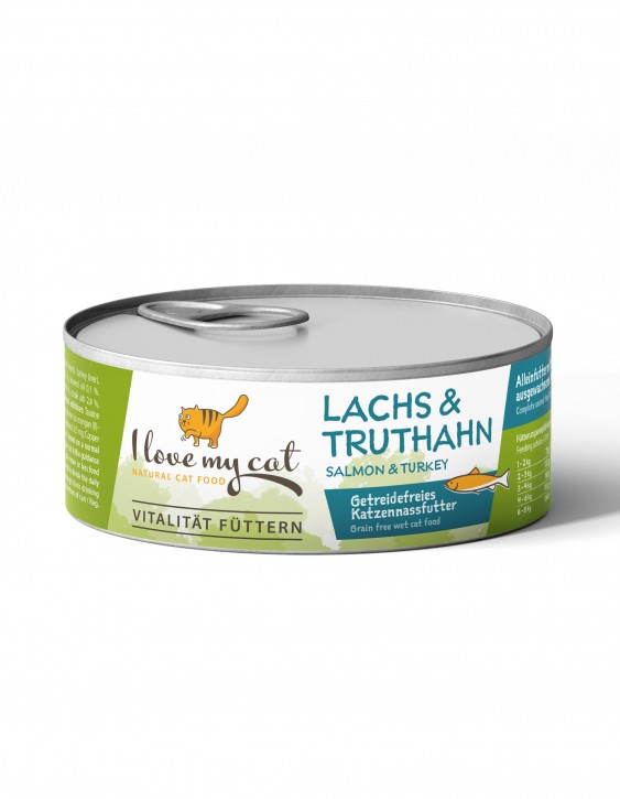 I love my Cat Truthahn & Lachs 12 x 100 g