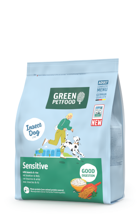 InsectDog Sensitive with Insects & Rice 3 x 3 kg